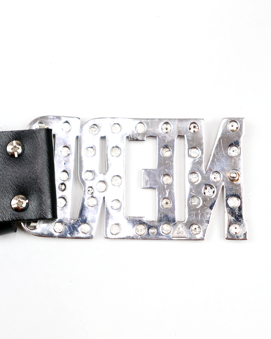 "JACOB&amp;CO" NERD White Gold &amp; Multi Color Diamond Belt Buckle