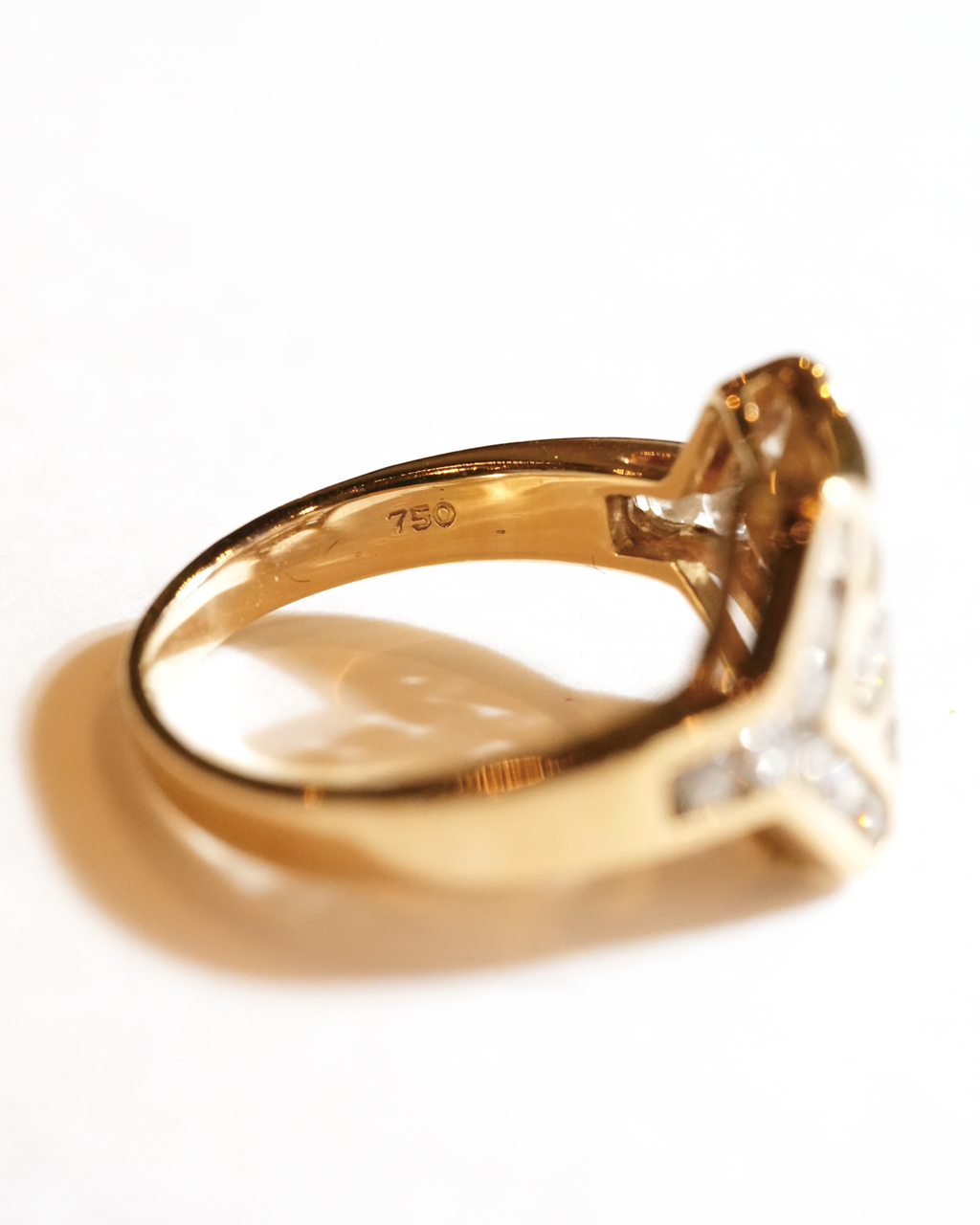 Italian Diamond 18k Ring