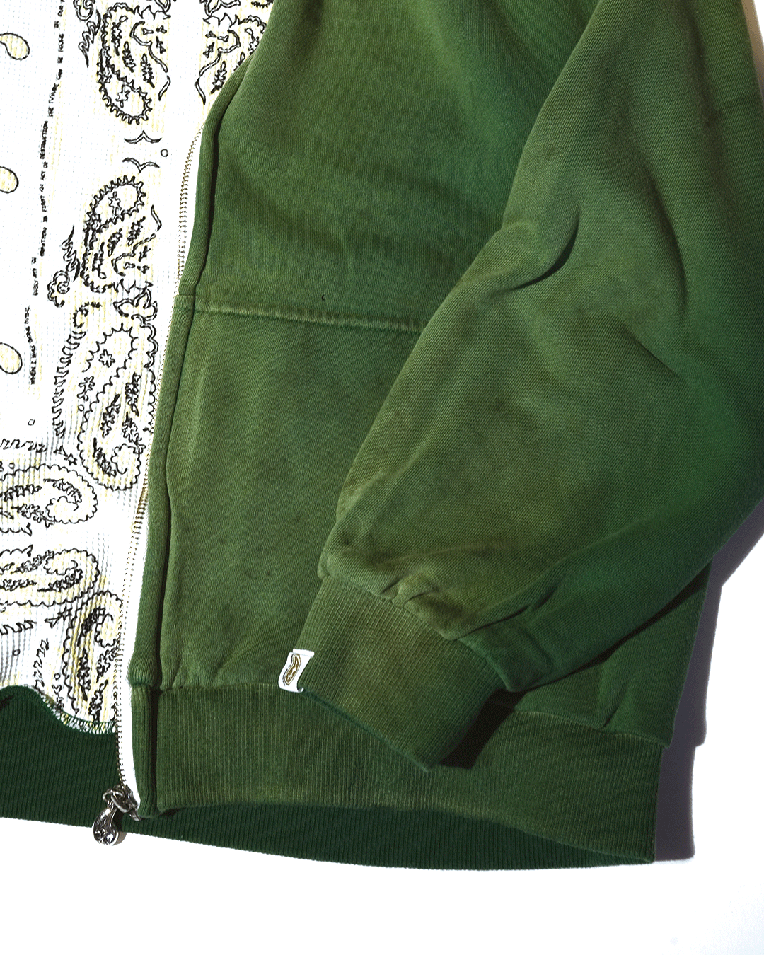 Double Face Paisley Zip Hoodie (Store Exclusive)