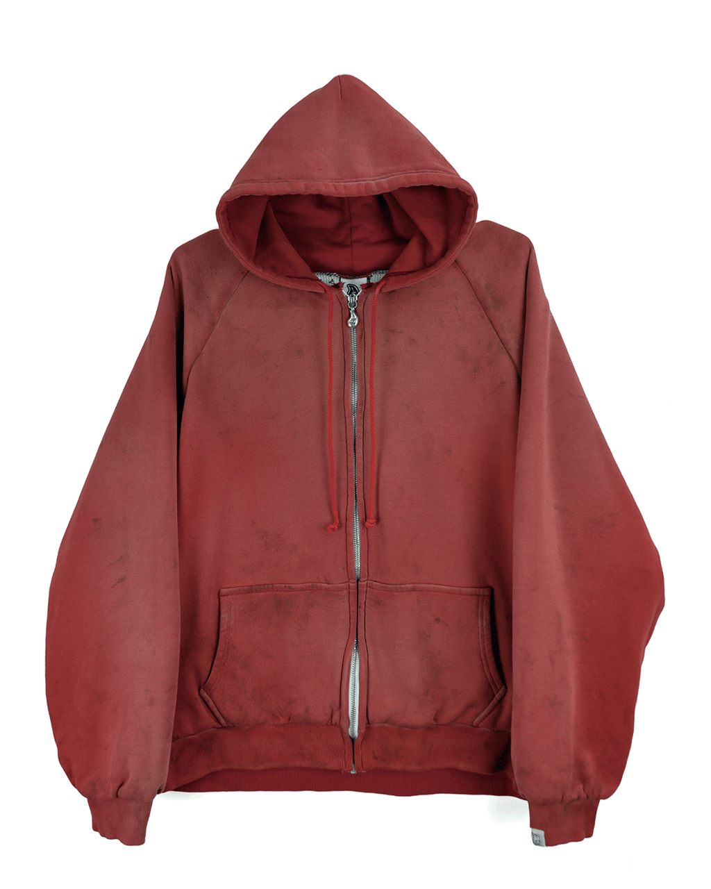 Double Face Paisley Zip Hoodie