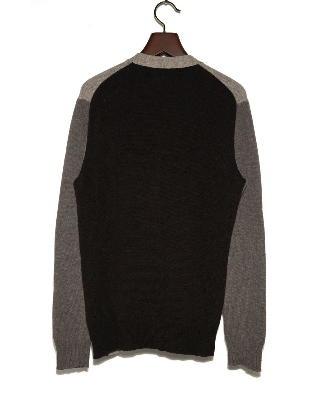Three-Tone Color Block Cardigan