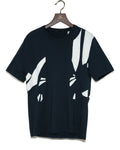 Abstract Print Patchwork T-Shirt
