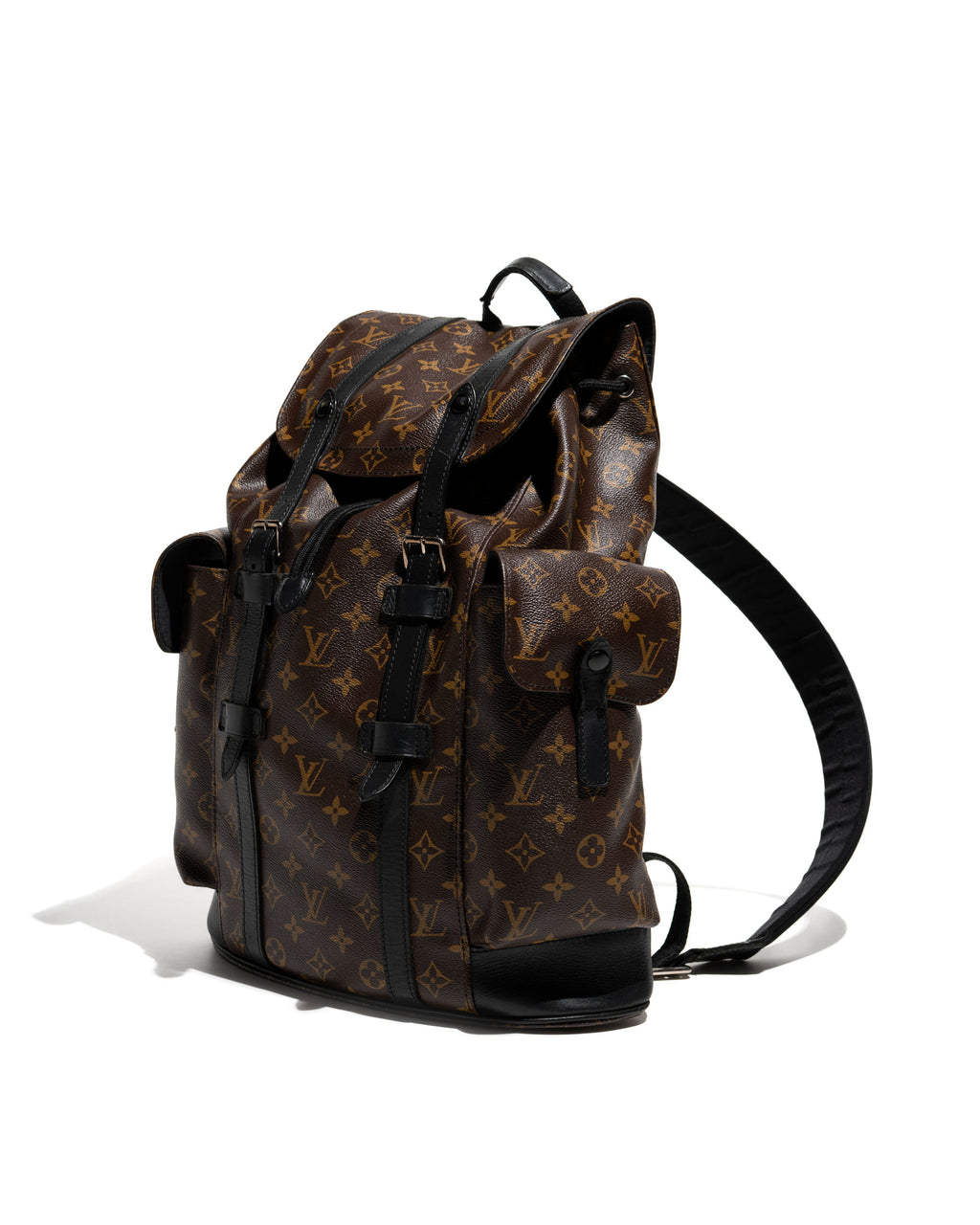 Christopher MM Monogram Macassar Backpack