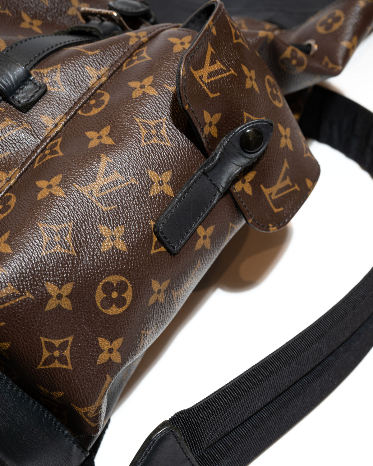 Christopher MM Monogram Macassar Backpack
