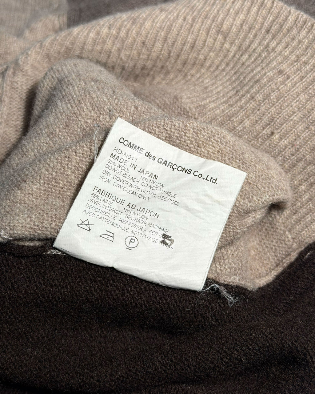 Three-Tone Color Block Cardigan