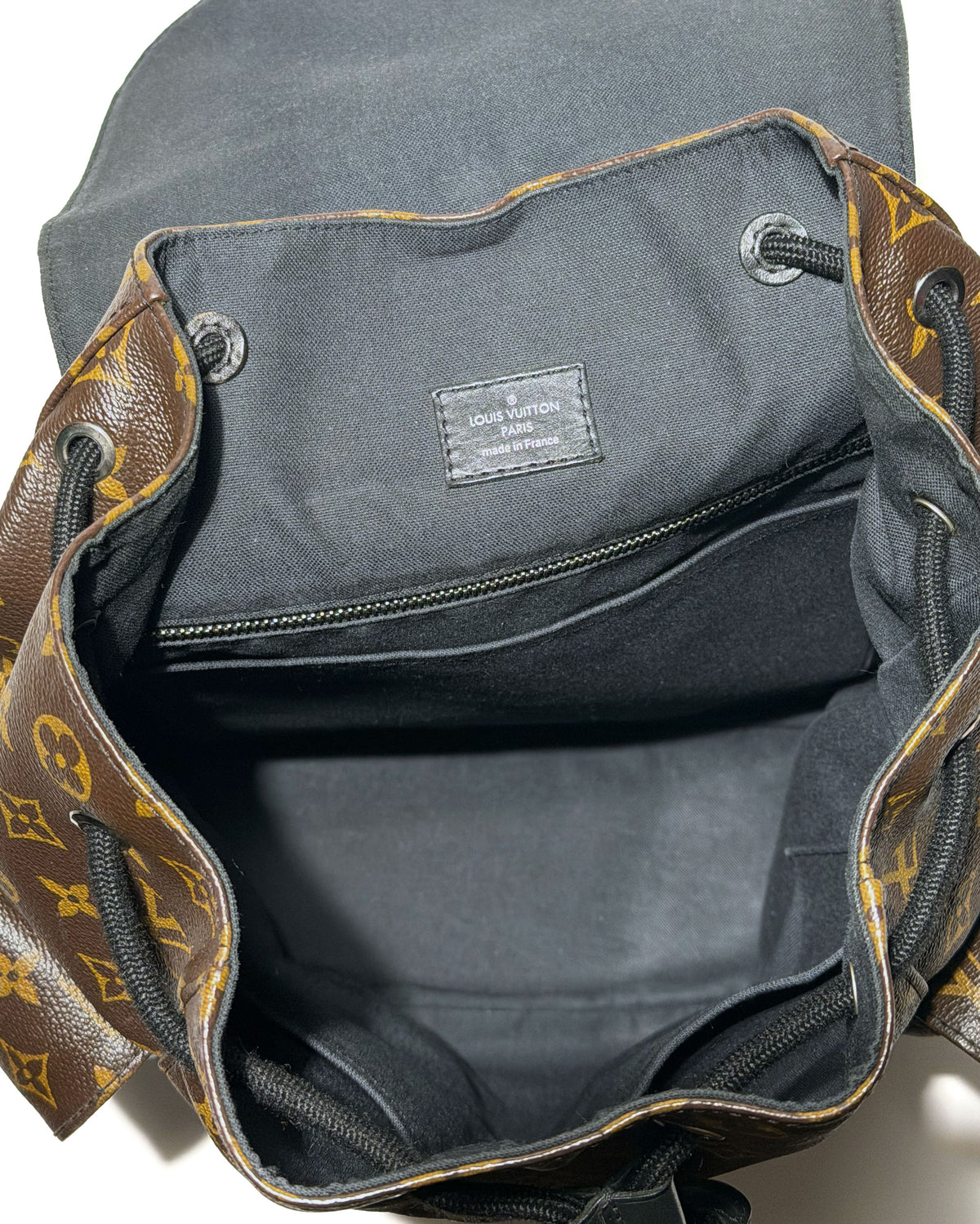 Christopher MM Monogram Macassar Backpack